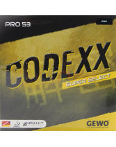 杰沃GEWO捷沃超級解密53(29-025)粘性內(nèi)能乒乓球套膠膠皮 德系高彈粘套 解密54升級款