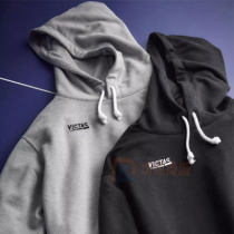 VICTAS维克塔斯乒乓球运动连帽卫衣休闲长袖衣服毛圈棉宽松086801帽衫