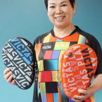 VICTAS维克塔斯乒乓球拍包硬拍套葫芦形运动便捷球拍袋保护套 VC-620