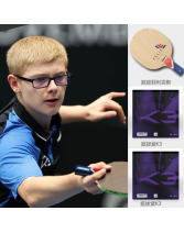 勒布倫兄弟挺拔菲利克斯底板配膠套餐，底板挺拔菲利克斯 正手挺拔紫K3，反手挺拔紫K3