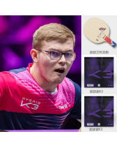 挺拔勒布倫兄弟艾利克斯底板膠皮套餐 【底板艾利克斯 正手挺拔紫K3 反手挺拔紫K3】