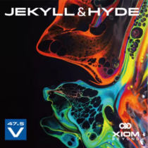 XIOM骄猛惊骇47.5  JEKLL HYDE 79-073第八代内能海绵乒乓球套胶 高摩擦高旋转 赵大成用