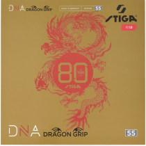 STIGA斯帝卡赤龍DNA 粘性乒乓球內能套膠 斯帝卡首款粘性套膠！