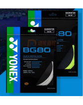 YONEX尤尼克斯 BG80羽毛球線 適合進攻扣球型打法 YY最暴力的羽線 高彈 清脆 高速扣殺