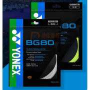YONEX尤尼克斯 BG80羽毛球線 適合進攻扣球型打法 YY最暴力的羽線 高彈 清脆 高速扣殺
