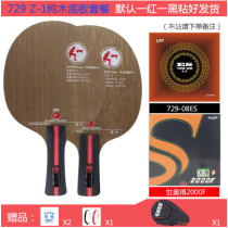 入门好控制型底板+胶皮：友谊729 Z-1+729-08es+世奥得2000F反手专用