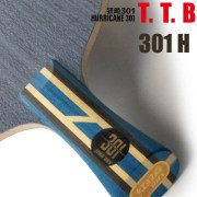 DHS紅雙喜狂飆301H 內置超密纖維乒乓球拍底板 強化速度，糅合控制  內置超高模量的芳綸纖維 底板穩態技術