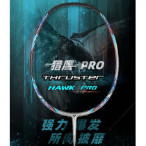 勝利VICTOR威克多羽毛球拍 小隼PRO太空銀TK-HAWK PRO羽毛球拍 懸浮科技手柄 TK獵鷹升級