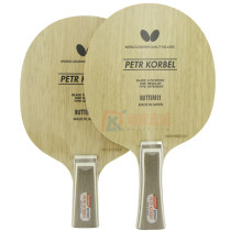 蝴蝶科贝尔 KORBEL 经典 五层纯木乒乓球底板 横版30271/直板20700