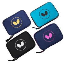 Butterfly蝴蝶球包 BTY-1027單層方形乒乓球拍套 拍包 4色可選