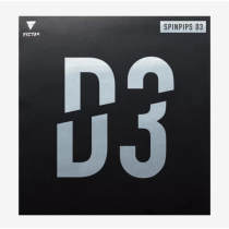 VICTAS维克塔斯D3正胶 SPINPIPS D3 乒乓球正胶套胶 可以带旋转的削球型正胶